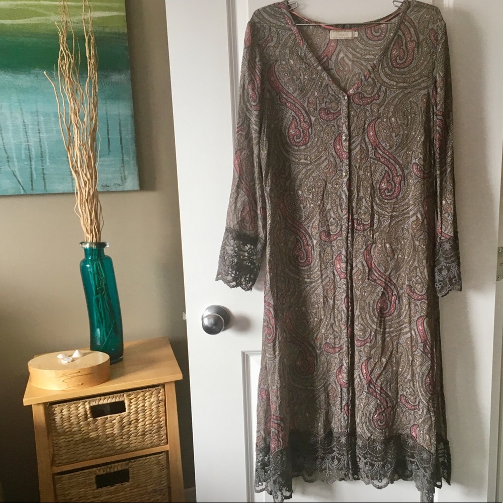 New Cream Sheer Duster